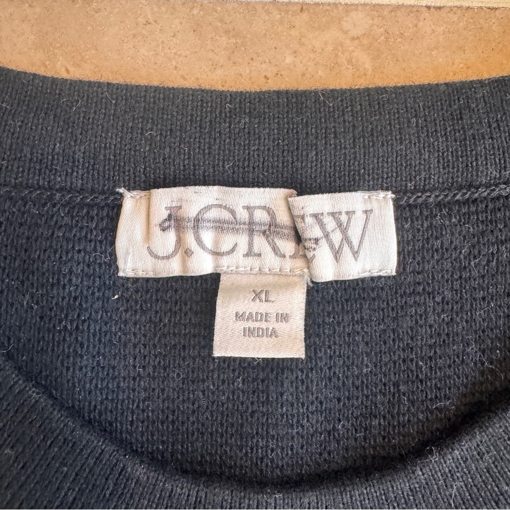 J Crew Black Ivory Embellished Sleeveless Sweater Shell Womens Size XL - Picture 12 of 13